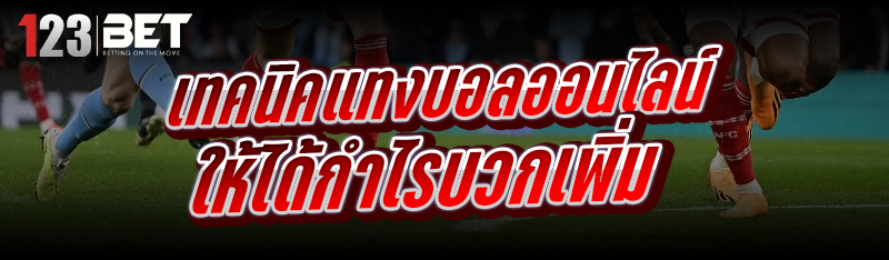 เทคนิคแทงบอลออนไลน์